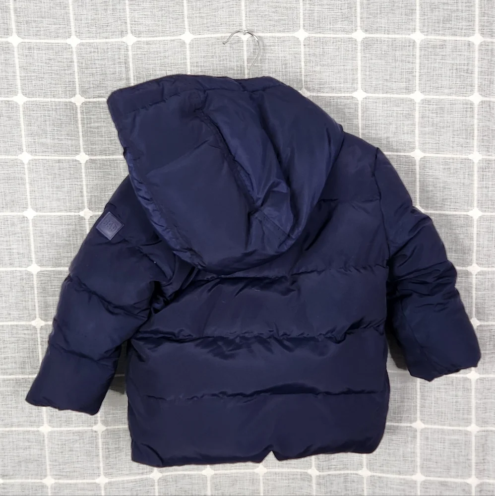 Gap Navy Blue Kids Puffer Jacket